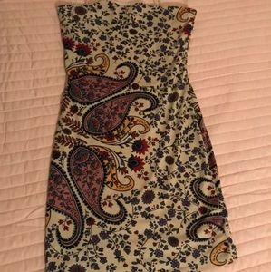 Floral Print Mini Dress